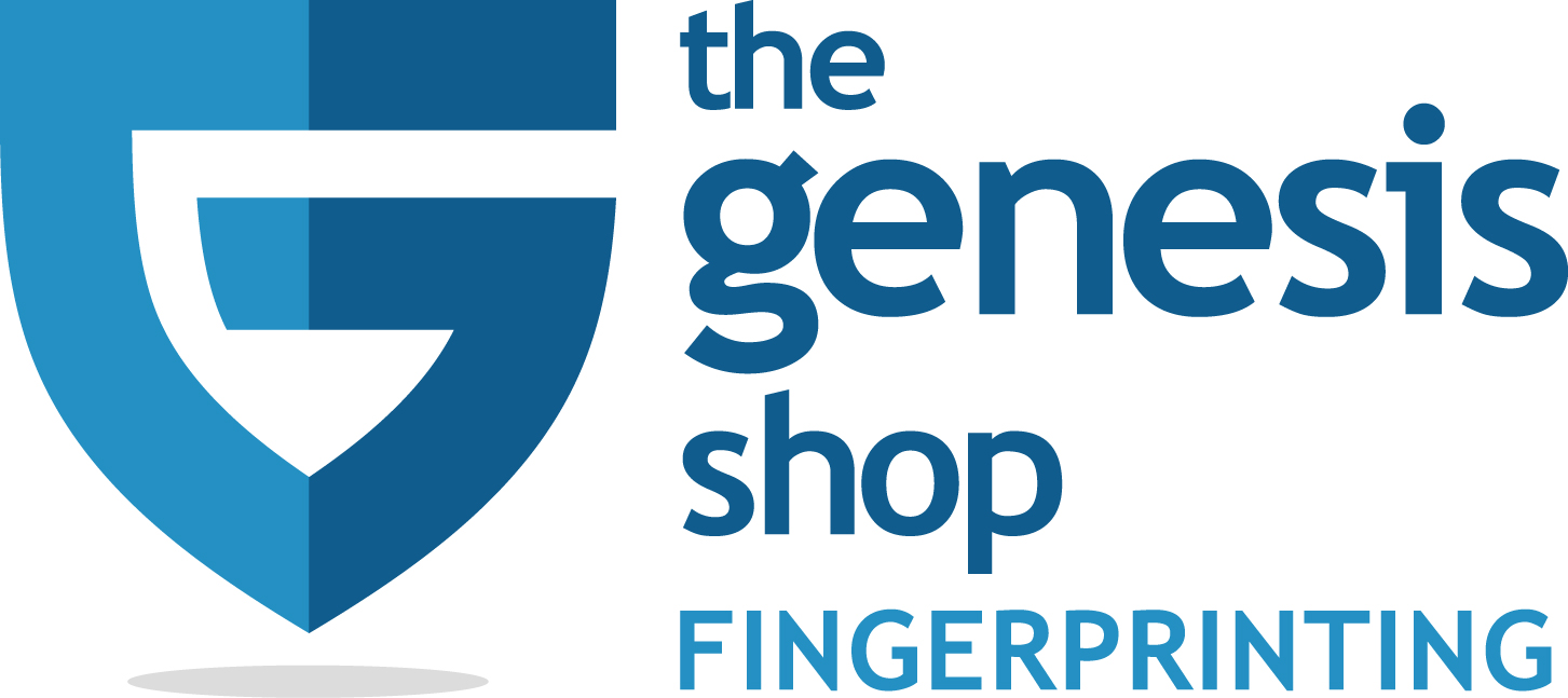 The Genesis Shop Fingerprinting Logo The Genesis Shop Logo